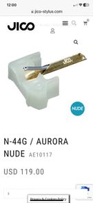 Jico Shure M44 Replacement stylus (New)