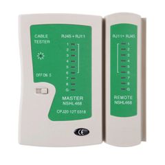 New RJ45 and RJ11 network cable tester