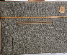Hartmann Luggage Tweed Leather Briefcase