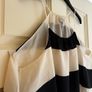 COS Navy & Cream top Image 3
