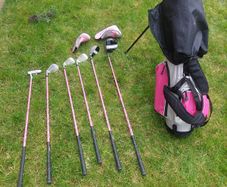 Kids set of golf clubs