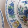 Beautiful Masons Patent Ironstone Fourteen Pieces in the Regency Pattern, Condition Issues, Suitable only for Display or Crafts Such as Jewellery or Mosaic Making Image 9