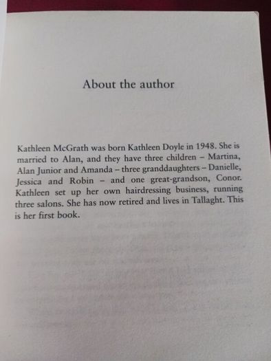 What Would Ma Say? / Dublin Memoir/ Kathleen Doyle/ 2009