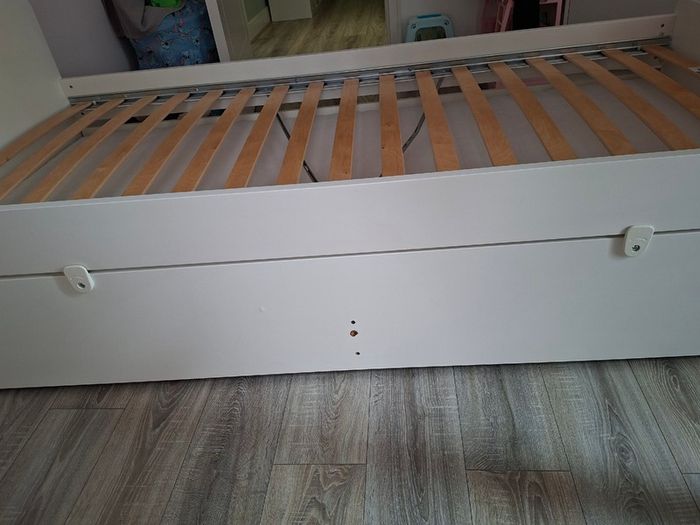 Single slakt Bed with underbed and storage