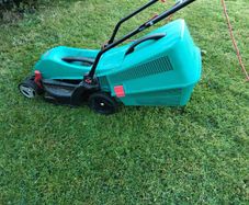 Super little Bosch Electric Corded lawnmower