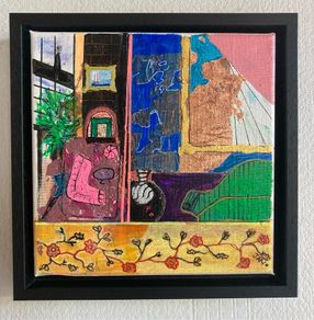 Original Abstract Painting  Interiors Art Original Art Contemporary irish  Art