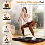 Vibration Walking Pad with  Auto Incline,4 Vibration Modes,Portable Under Desk Walking Treadmill for Home Office Fitness, No Assembly,LED Display & Remote Contro Image 3
