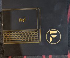 F(x)tec Pro1 X Keyboard Smartphone  Rare QWERTY Sliding Phone
