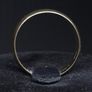 Vintage 9ct Gold Wide Band Ring  Fully Hallmarked London  Size 57 Image 5
