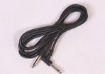 Guitar lead cable, 3m/10' length, right angle/straight plugs
