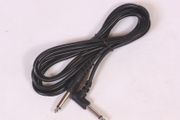 Guitar lead cable, 3m/10' length, right angle/straight plugs