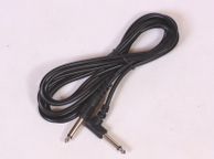 main image for ad Guitar lead cable, 3m/10' length, right angle/straight plugs