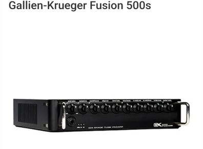 GK Fusion S 500w amp