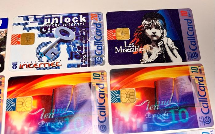 Vintage telecom Eireann CallCards