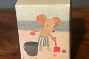 Maileg Mouse Beach Set: Shovel, Bucket and Shells