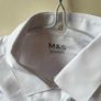 M&S white school shirts (new) age 8-9 Image 4