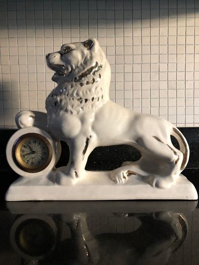 Vintage German deco clock