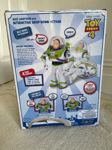 Interactive buzz lightyear