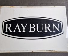 Vintage Rayburn sign