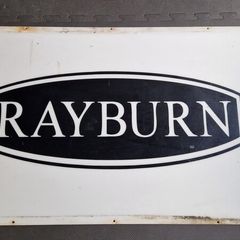 Vintage Rayburn sign