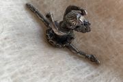 Vintage Art Deco Lead Free Pewter Ballerina