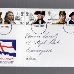 The Royal Navy  - Commemorative First Day Cover (1982)