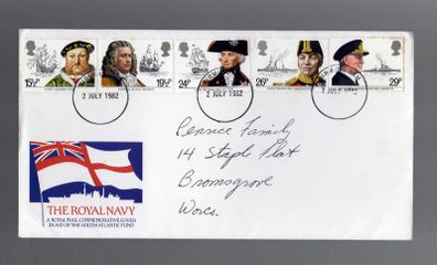 The Royal Navy  - Commemorative First Day Cover (1982)