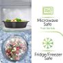 [30 Pack] Meal Prep Containers Reusable with Airtight Lids - Stackable Microwavable Dishwasher Safe Freezer Food Containers - Food Prep Portion Control Storage Boxes - Lunch Containers Bento Boxes (FREE POSTAGE) Image 5