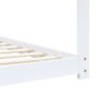 Kids Bed Frame White Solid Pine Wood 70x140 cm Image 6