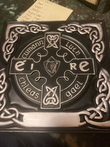 gaa plaque handmade free postage