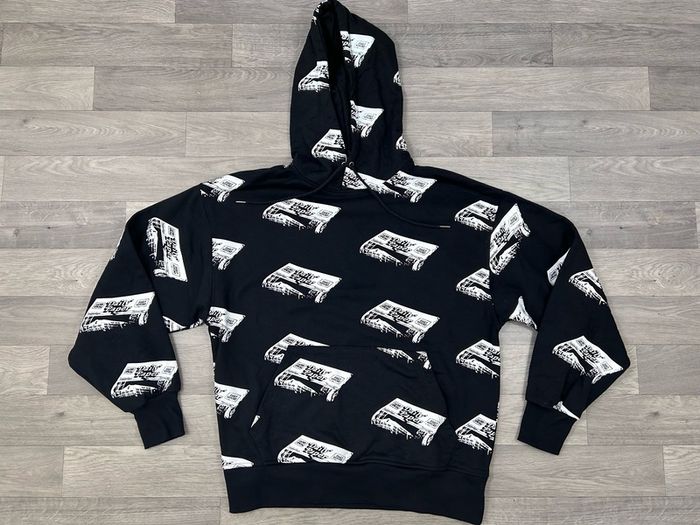 Daily Paper All Over Print Hoodie Mens Large