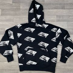 Daily Paper All Over Print Hoodie Mens Large