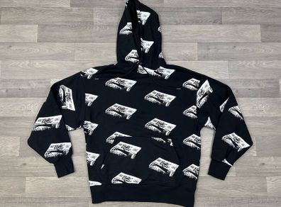 Daily Paper All Over Print Hoodie Mens Large