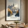 Edinburgh Wall Art Print, Travel Art Poster Image 5
