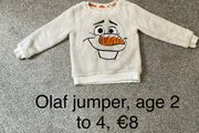 Disney frozen Olaf jumper