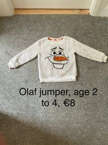 Disney frozen Olaf jumper