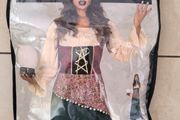 Gypsy girl dress costume size S great for Halloween