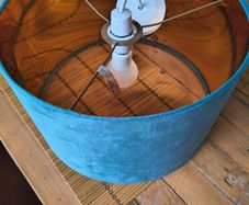 Velvet Lampshade
