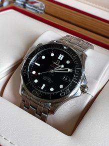 Omega Seamaster Diver Black non wave/ ceramic bezel full set