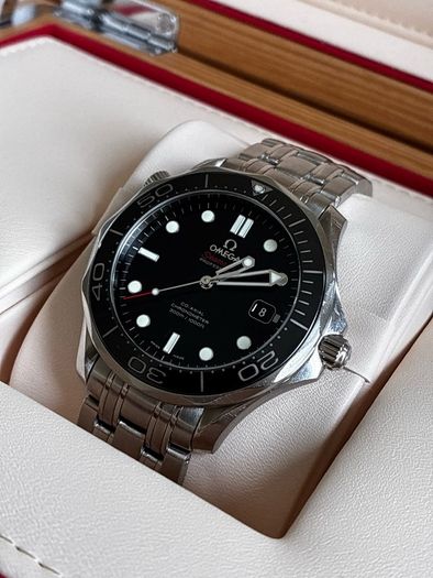 Omega Seamaster Diver Black non wave/ ceramic bezel full set
