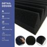 Sound Proofing Panels Orcust 12 Pack Acoustic Foam Panels with 60pcs adhesive Acoustic Panels wedges for Recording (FREE SHIPPING) Image 2
