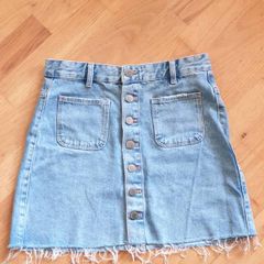 Jeans Zara skirt size S-M