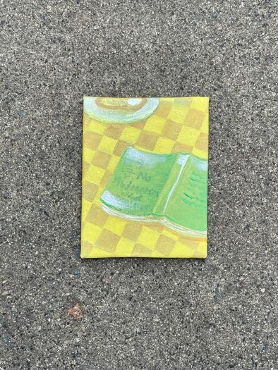 Book art, Mini art, Acrylic art, Painting