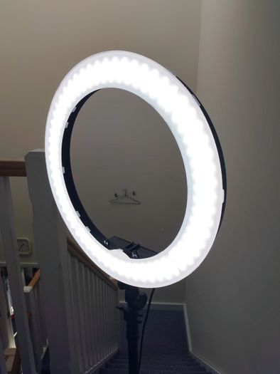 LED Ring Light with Adjustable Tripod Stand