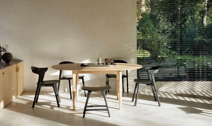 Genuine Ethnicraft BOK dining chairs | set of 6 | excellent condition