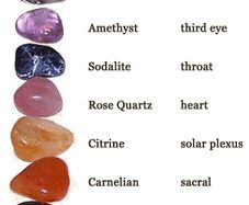 Crystal Tumbled Stones