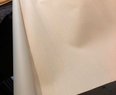 Cream roller blinds