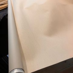 Cream roller blinds