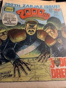 2000 AD Featuring Judge Dredd Prog 248,250,251 - 23rd Jan,6th and 13th Feb 1982- IPC Magazines