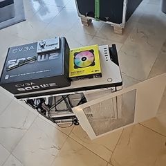 Nzxt White Case (new/foil)  +  Evga 600w + Asrock H81 Pro Btc -  Pc Base